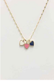 Multi Color Heart Necklace