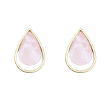 Teardrop Stone Earrings