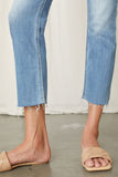 High Rise Skinny Straight Jeans