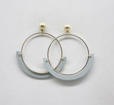 Dangle Circle Earrings