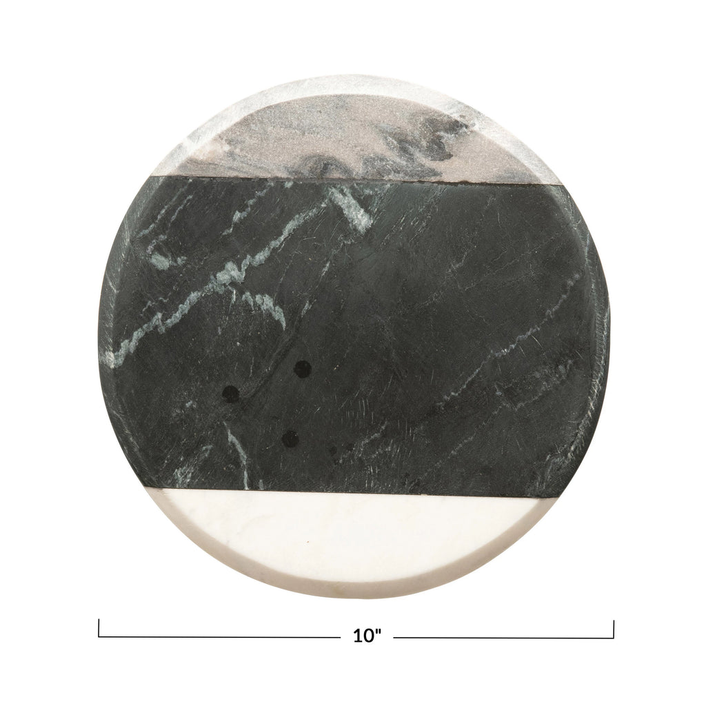 Round Marble Serving/Cutting