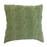 Green Sweater Pillow