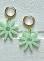 Simple Daisy Flower Earrings